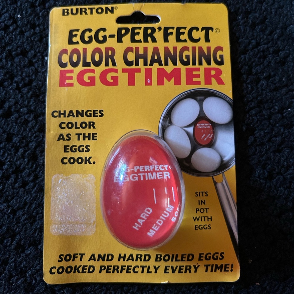 Burton Red Egg-Perfect Color Changing Timer